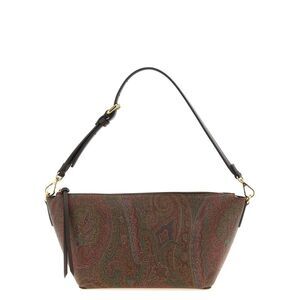 Etro Brown Cotton Crossbody Women's Bag